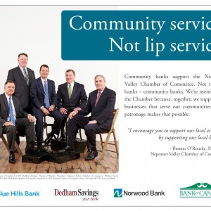 Community service bank presidents