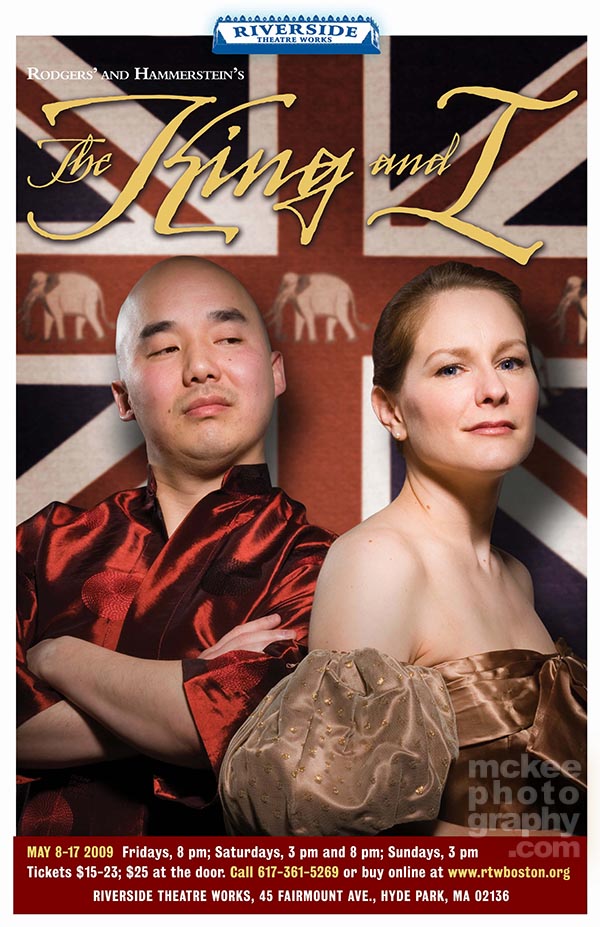 The King and I digital composite poster
