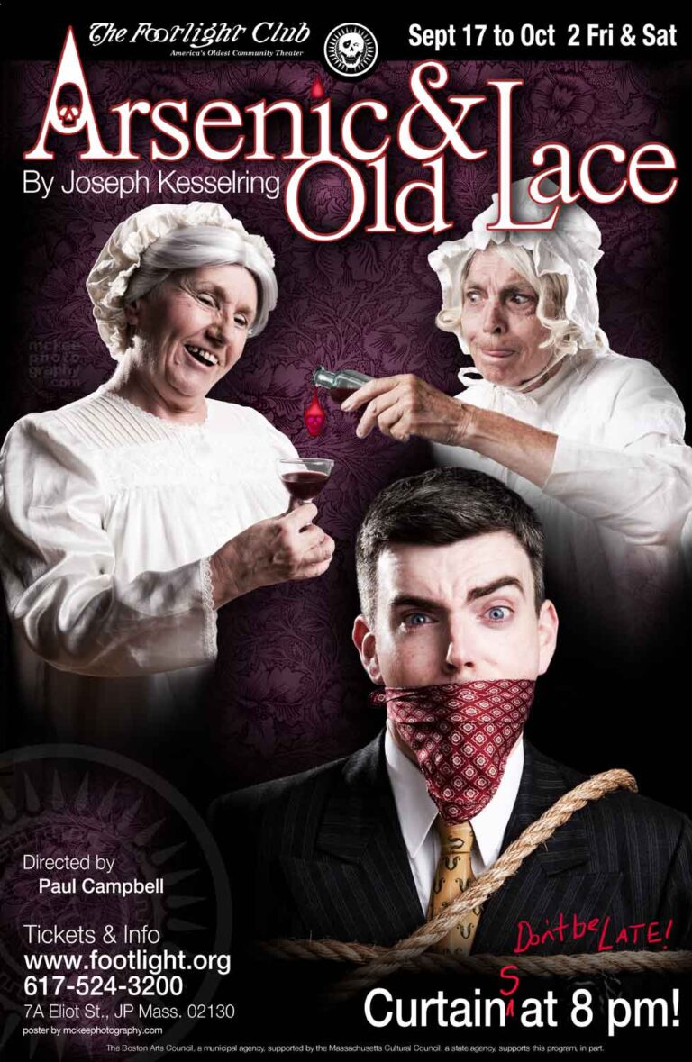 Arsenic and Old Lace Marketing Poster