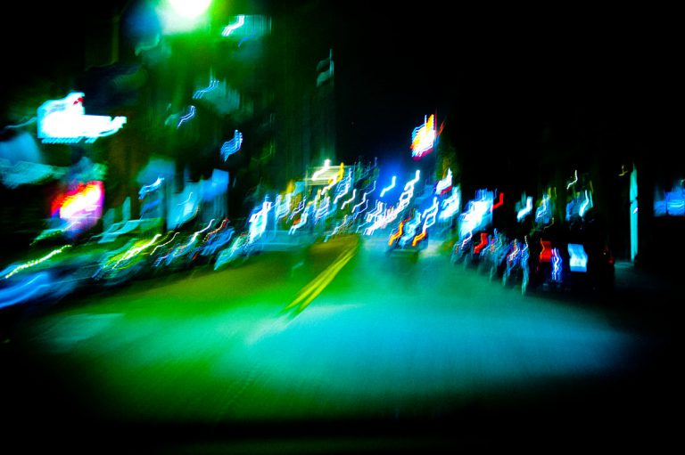 Cambridge Side, Night Light, Boston.