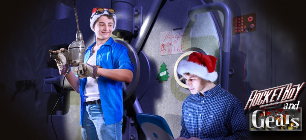 Cracking the Christmas Caper, A Rocketboy and Gears Adventure