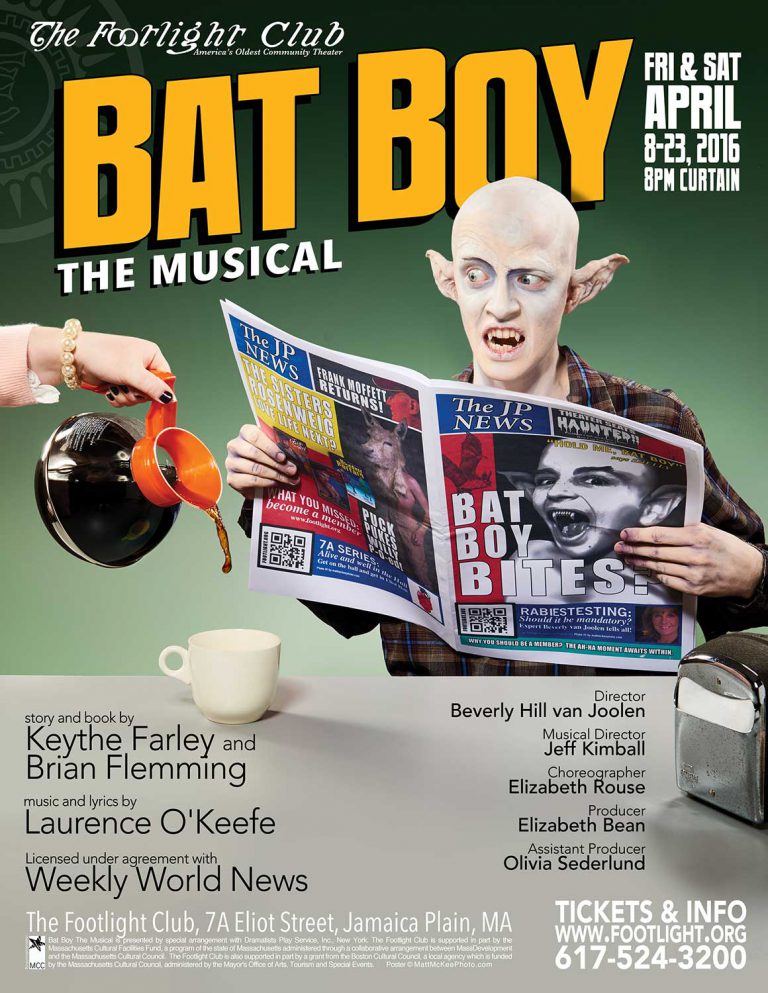 Bat Boy the Musical Poster Key Art Photo Illustration
