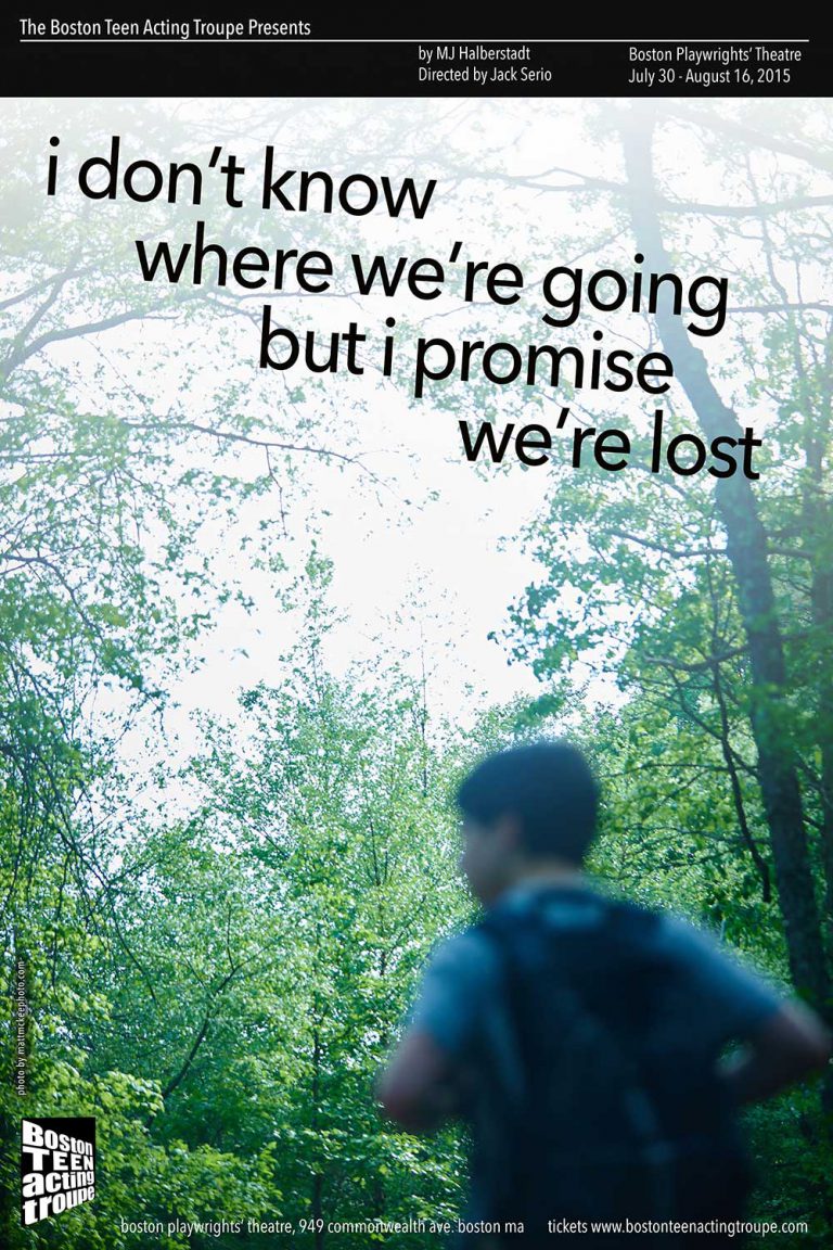 I Don't Know Where We are Going But I Promise We're Lost