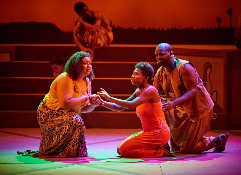 The Boston area exclusive production of Elton John and Tim Rice's Aida, produced by the Fiddlehead Theatre Company, at the Strand Theatre