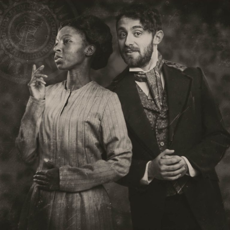 Tintype photograph for