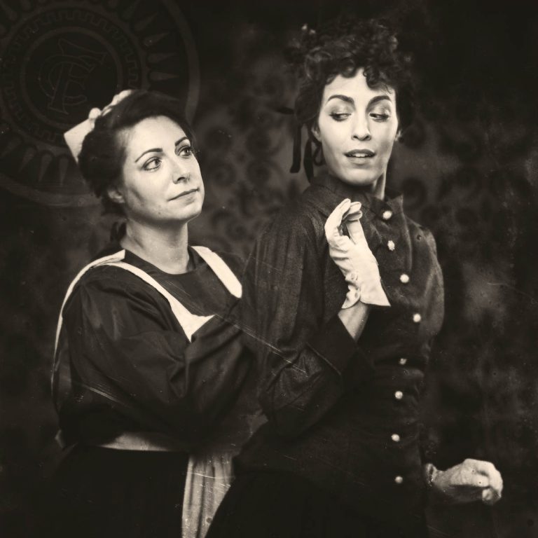 Tintype photograph for