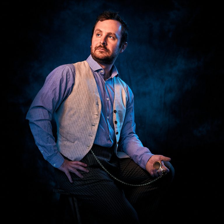 Jeff Mitchell as Stage Manager in Footlight Club's production of Our Town