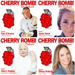 Cherry Bomb! The Podcast Cover Art