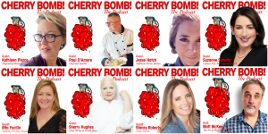 Cherry Bomb! The Podcast Cover Art