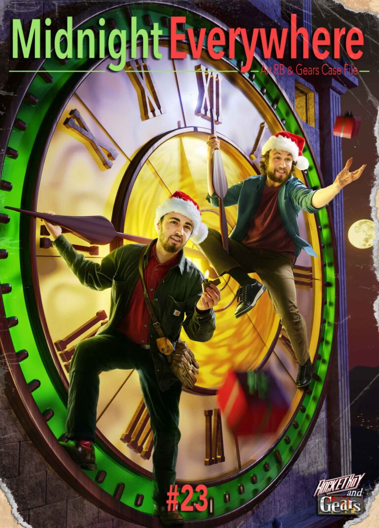 RB&G: Midnight Everywhere, the photo studio holiday card