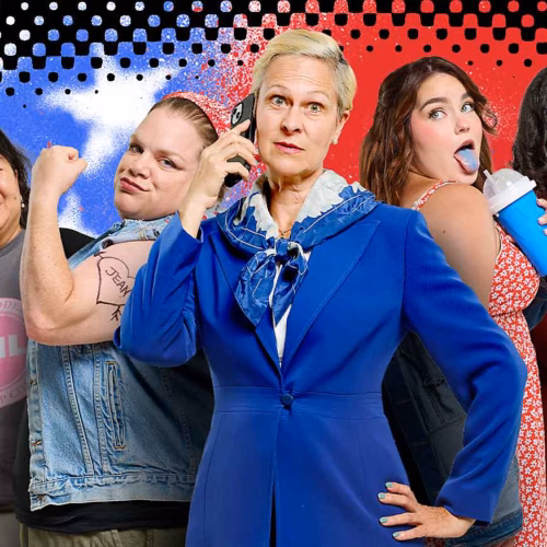 Marketing Assets for The Footlight Club presents POTUS Or Behind Every Great Dumbass are Seven Women Trying to Keep Him Alive