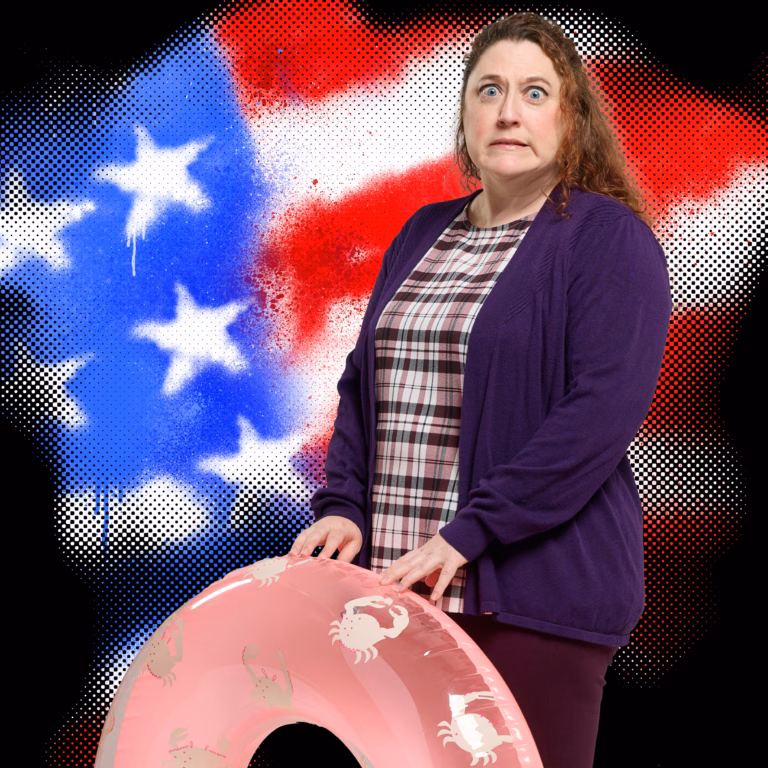 Elizabeth Bean for POTUS marketing collateral